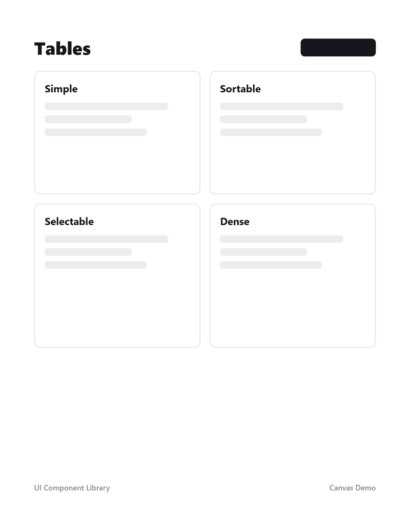 UI Component Library — page 2