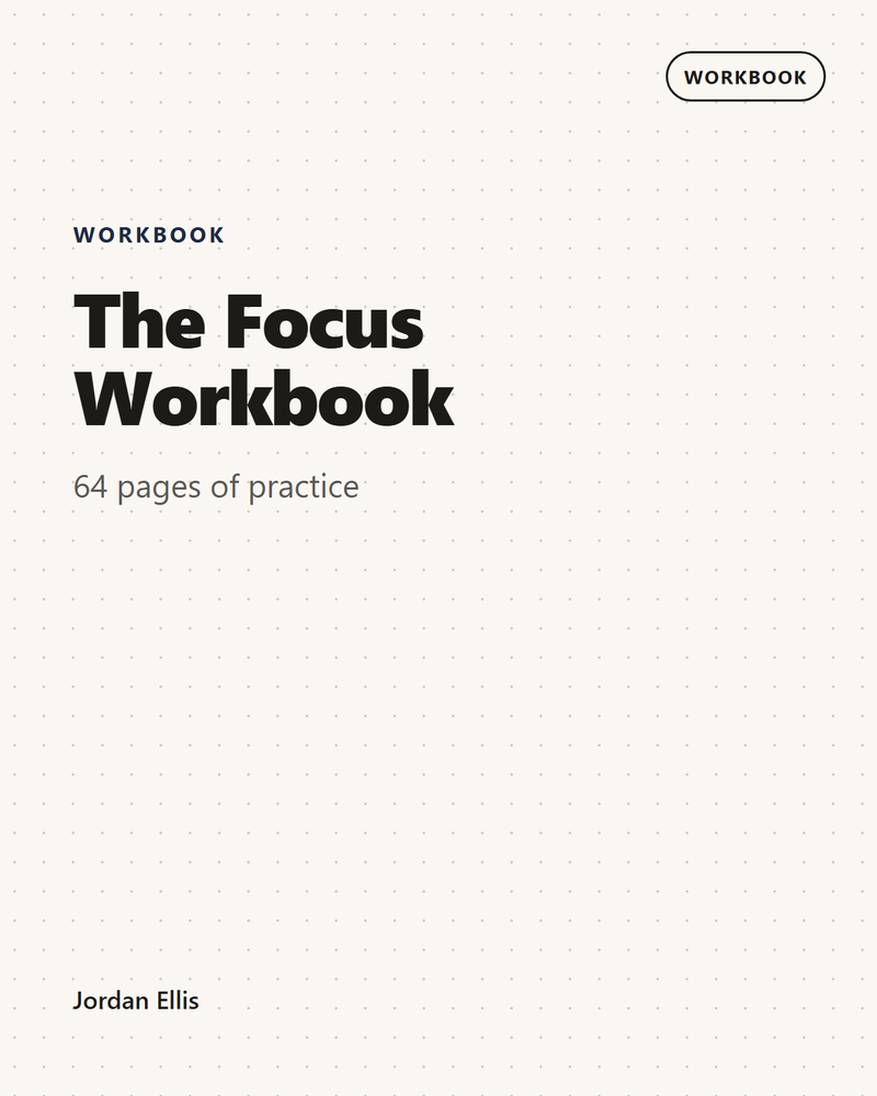 The Focus Workbook — cover