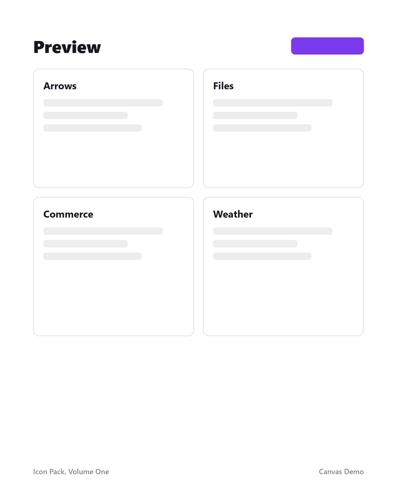 Icon Pack, Volume One — page 1